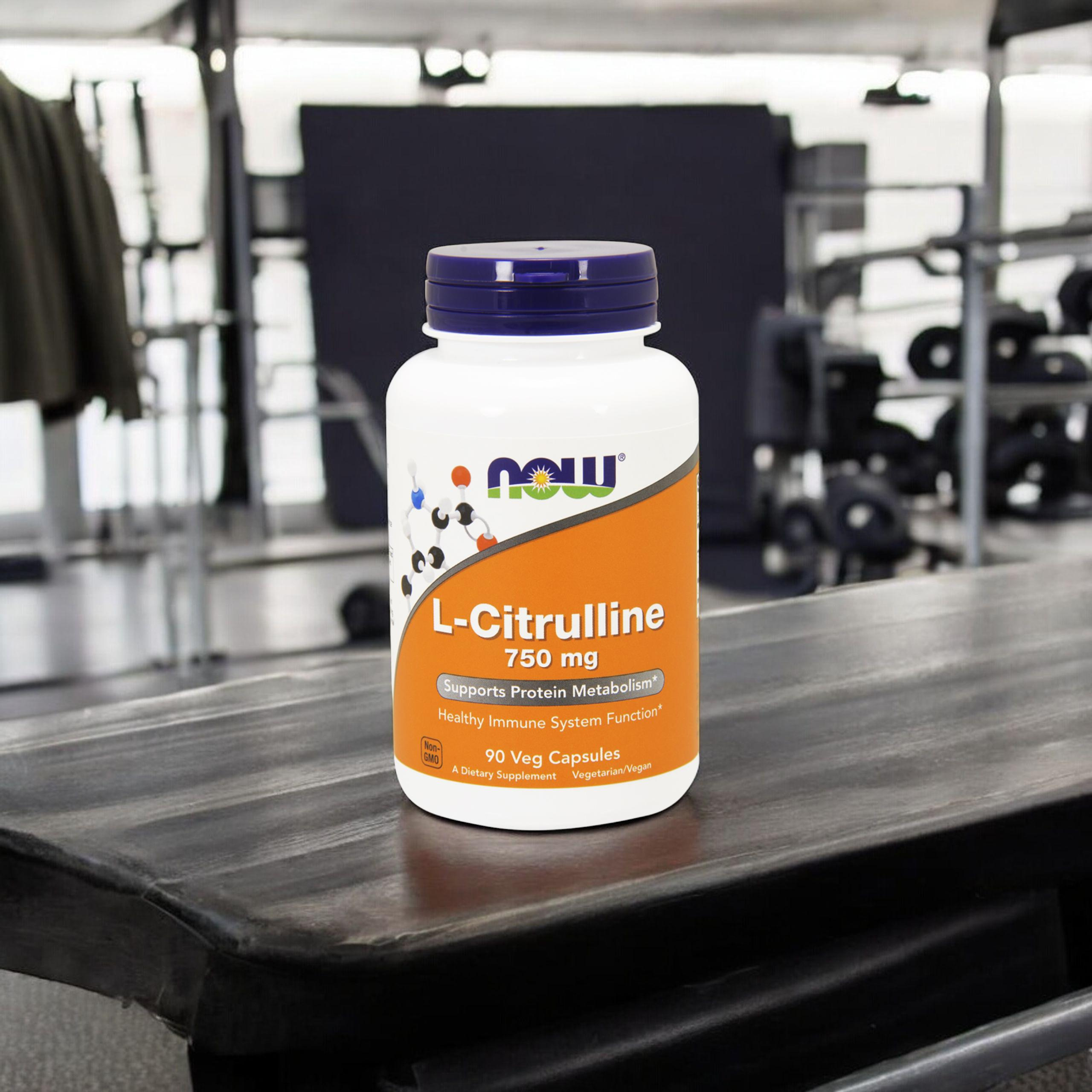 NOW L-Citrulline - 90vegcaps