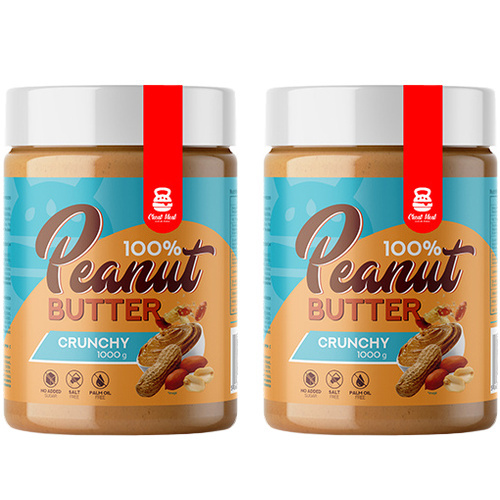 Cheat Meal Nutrition Peanut Cream (Krem Orzechowy) - 2x 1000g - Crunchy