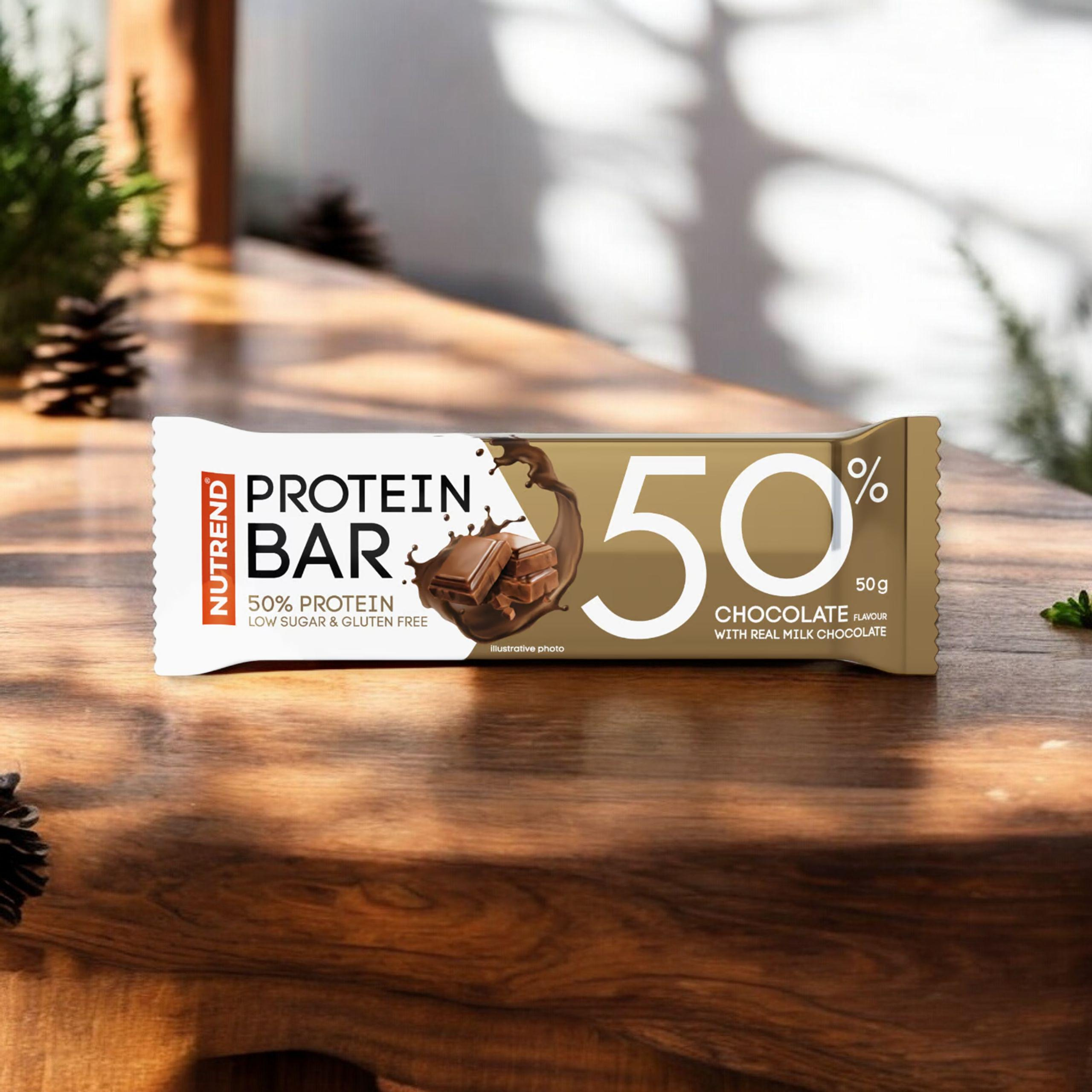 NUTREND - Protein Bar 50% - 50g - Chocolate