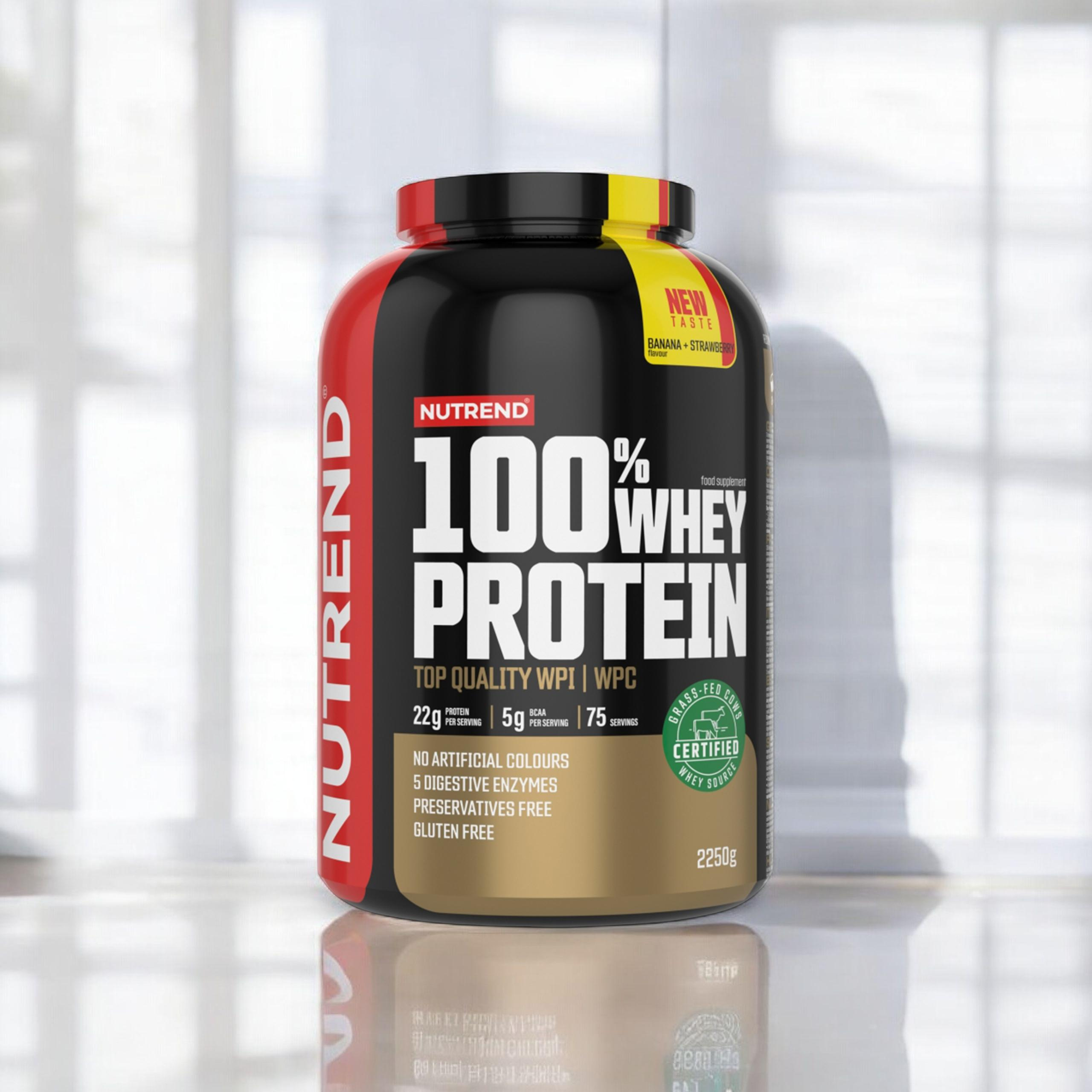NUTREND 100% Whey Protein - 2x 2250g