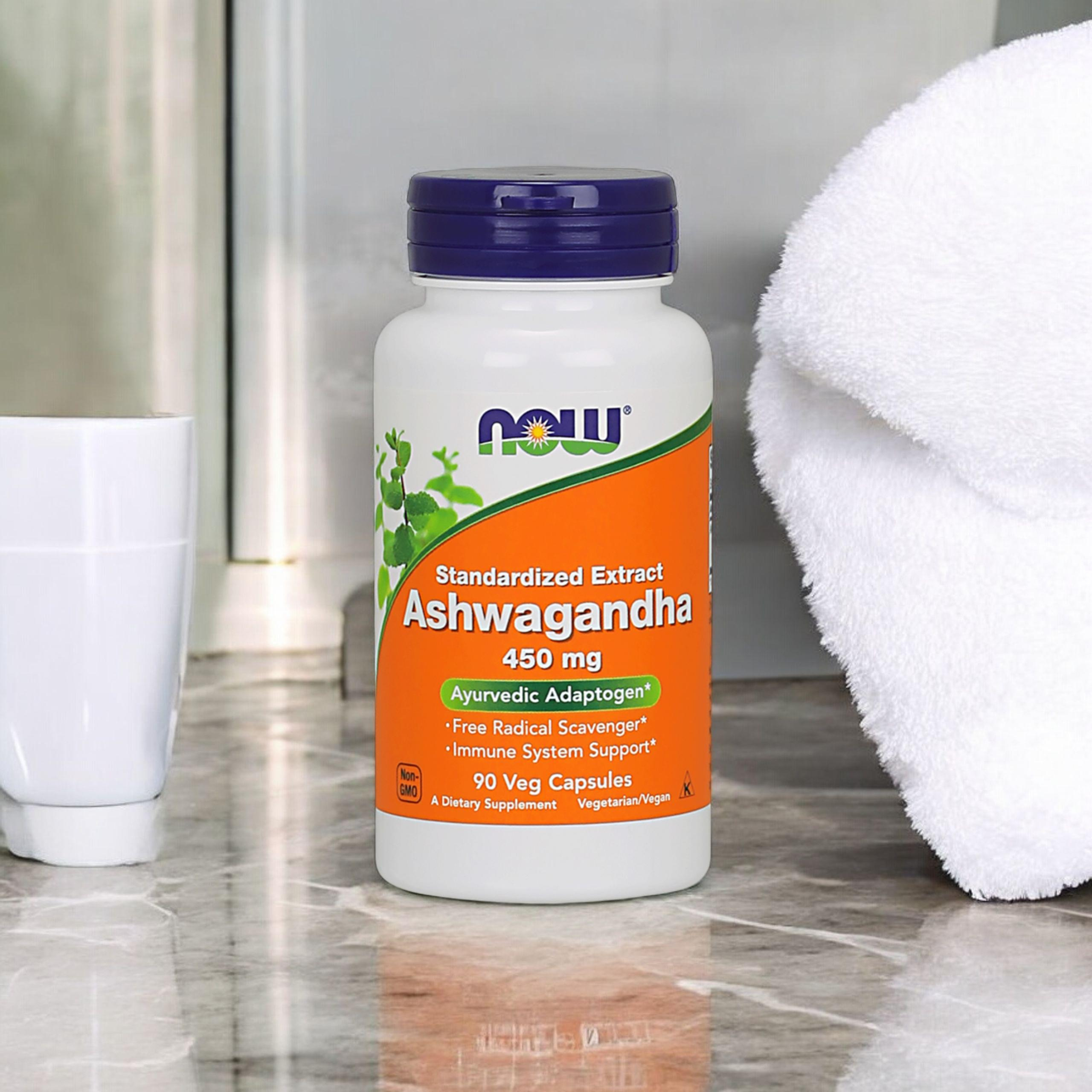 NOW Ashwagandha Extract 450mg - 90vegcaps