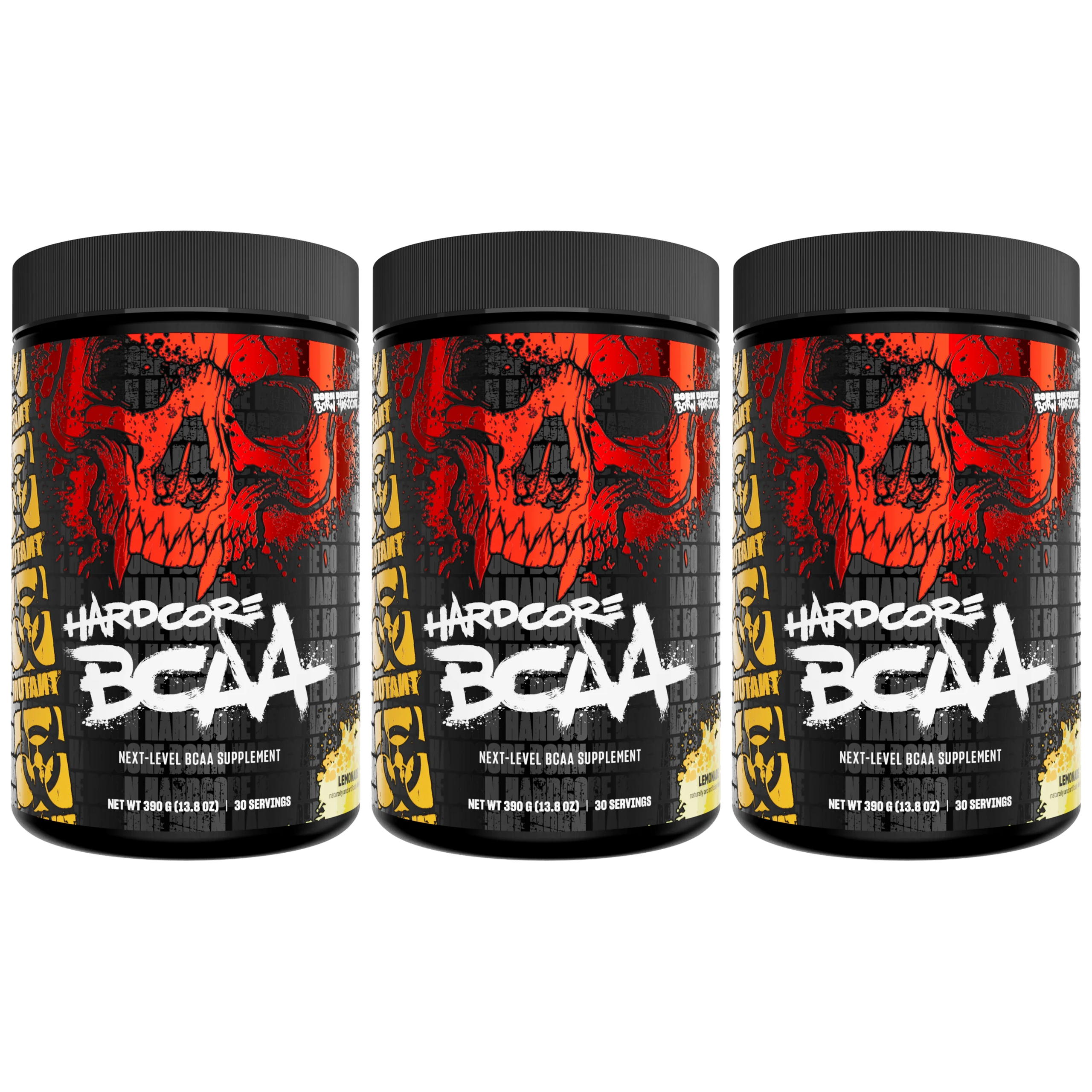 MUTANT - Hardcore BCAA - 3x 390g - Lemonade