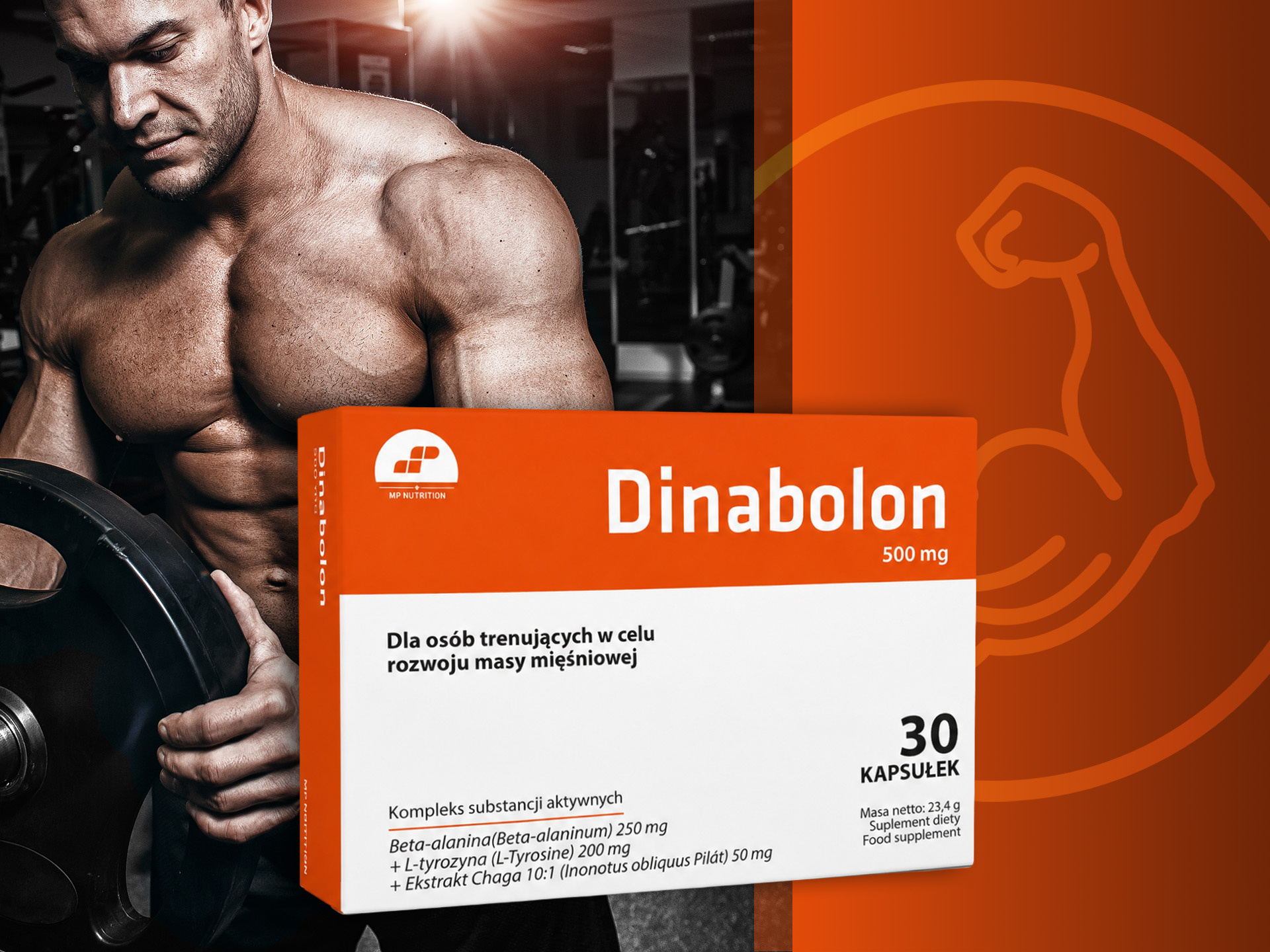 MP NUTRITION Dinabolon - 30caps
