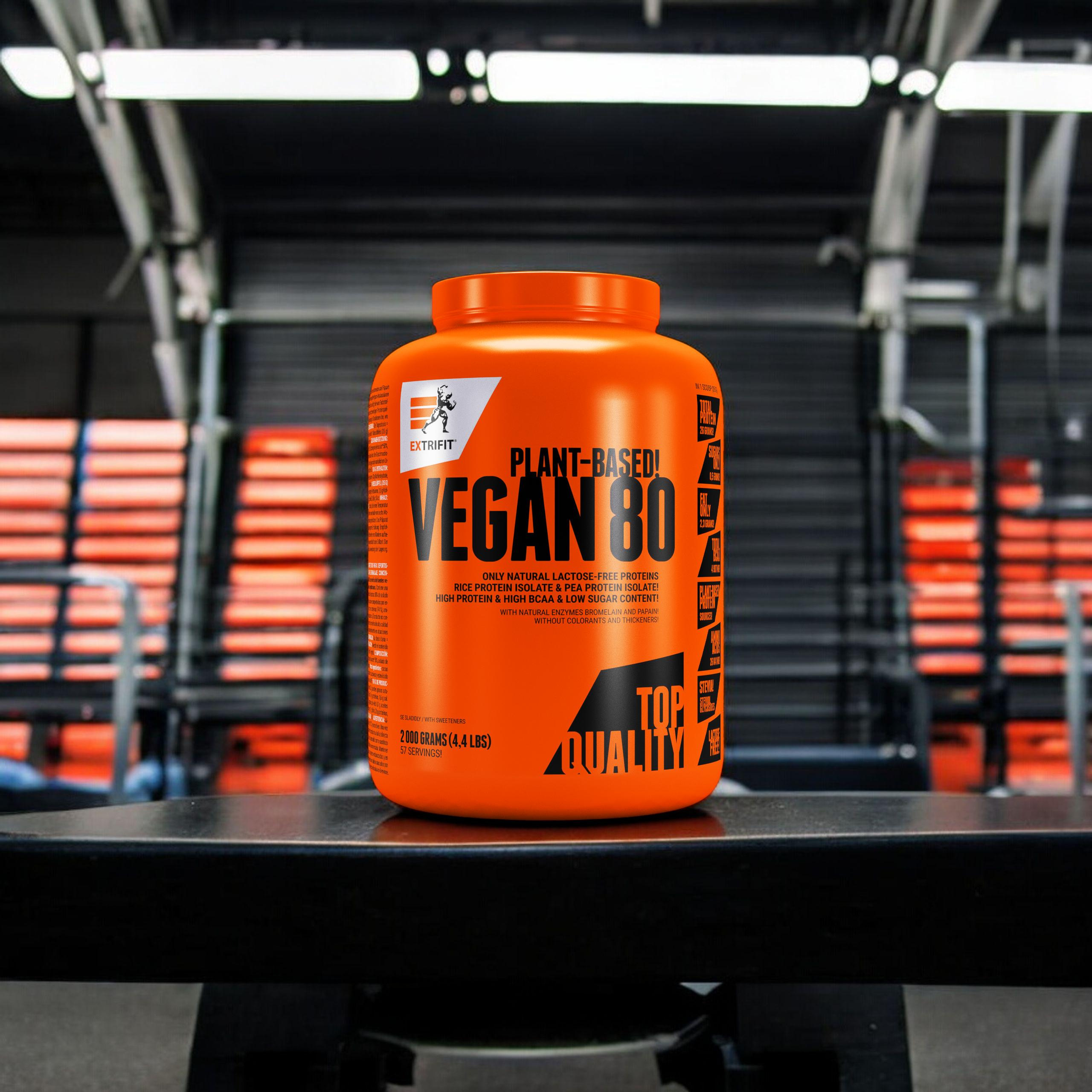 EXTRIFIT Vegan 80 - 3x 2000g