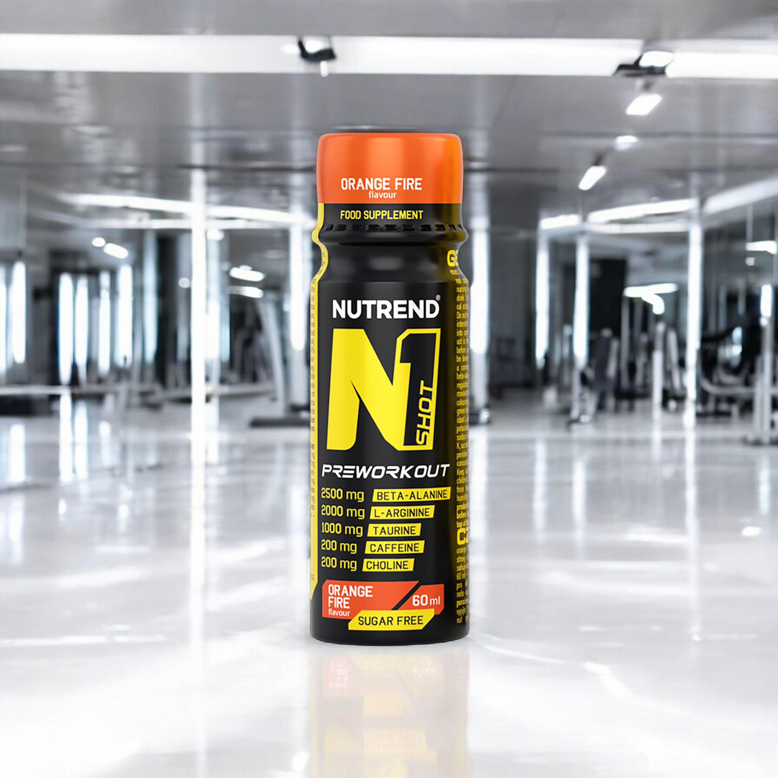 NUTREND N1 Shot PreWorkout - 2x 60ml
