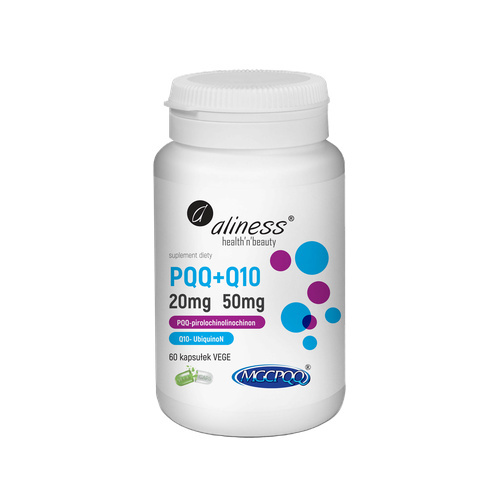 ALINESS PQQ MGCPQQ® 20 mg + Q10 50 mg - 60vcaps.