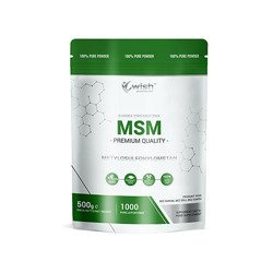 WISH Pharmaceutical MSM - 500g - WYPRZEDAŻ - 30-11