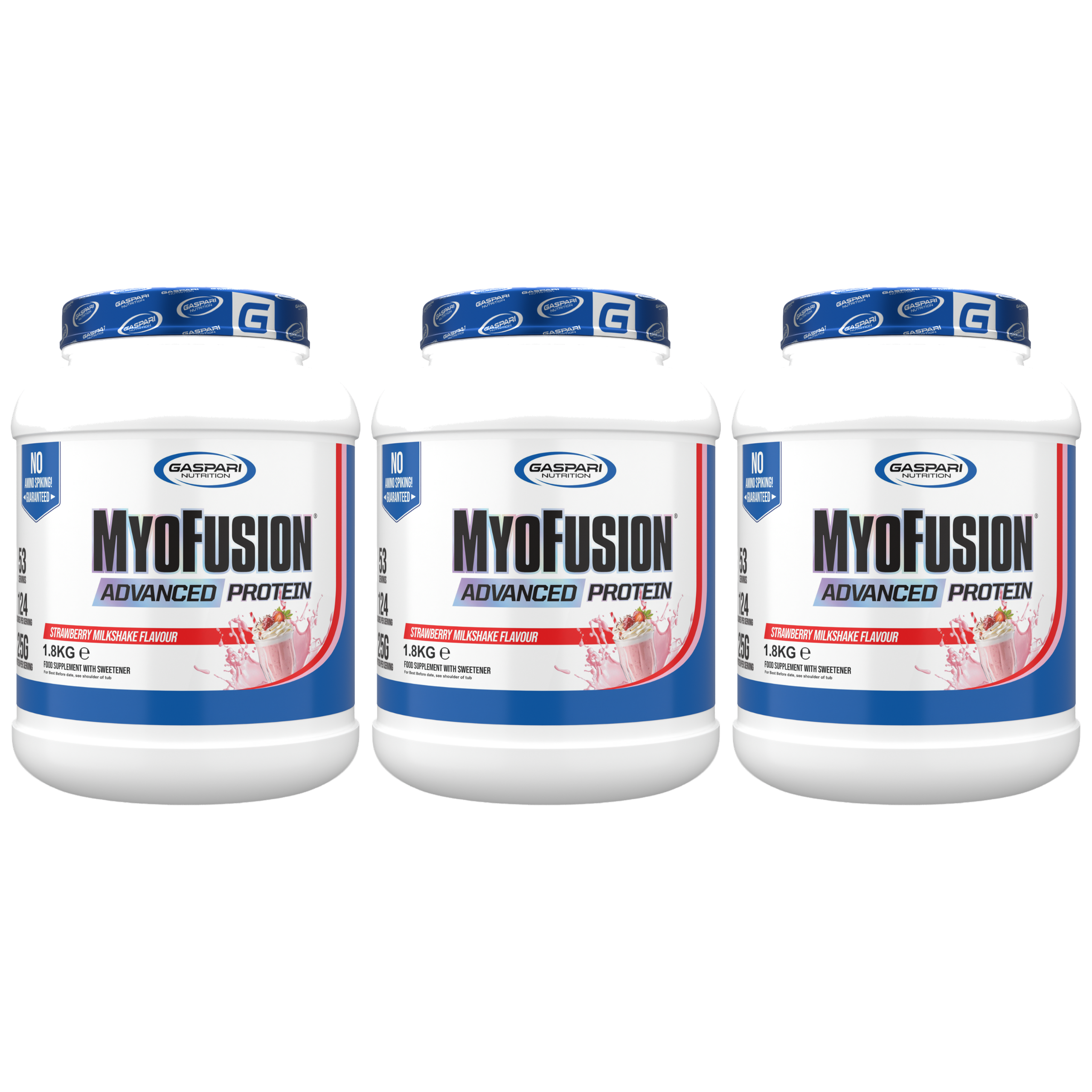 GASPARI NUTRITION Myofusion Advanced EU - 3x 1800g