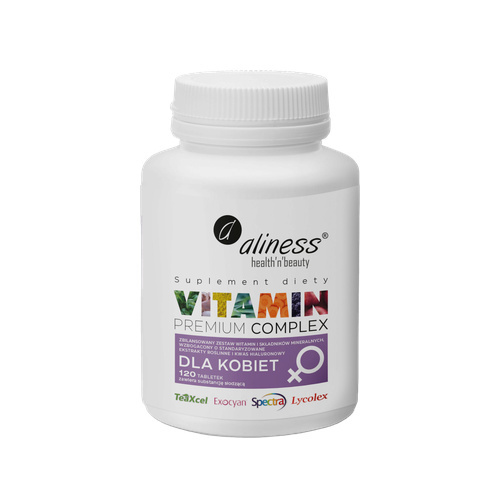 ALINESS - Premium Vitamin Complex for Women - 120tabs.