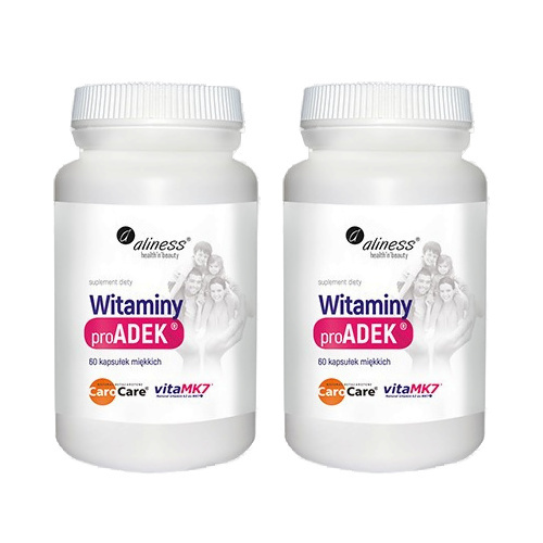 ALINESS Witaminy proADEK - 2x 60caps