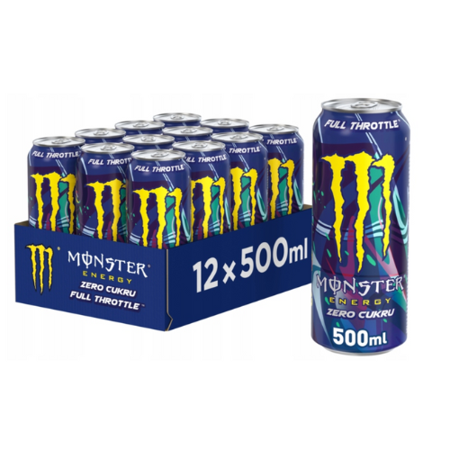 MONSTER Monster Energy Full Throttle - 12x 500ml