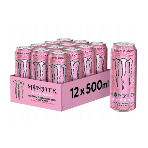 MONSTER Energy Ultra - 12x 500ml