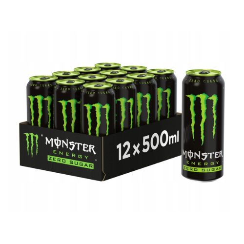MONSTER Monster Energy Zero Sugar - 12x 500ml 
