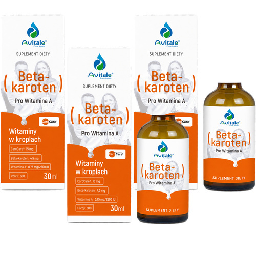 ALINESS - Avitale Beta Karoten - 3x 30ml