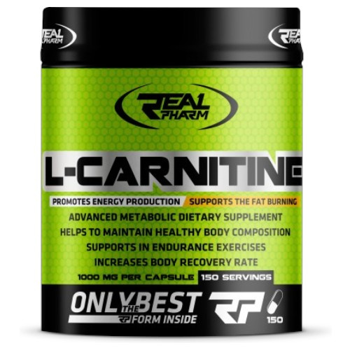 REAL PHARM L-Carnitine 1000mg - 150caps