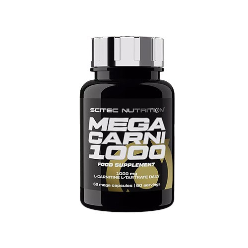 SCITEC Mega Carni 1000 - 60caps - WYPRZEDAŻ - 21-08