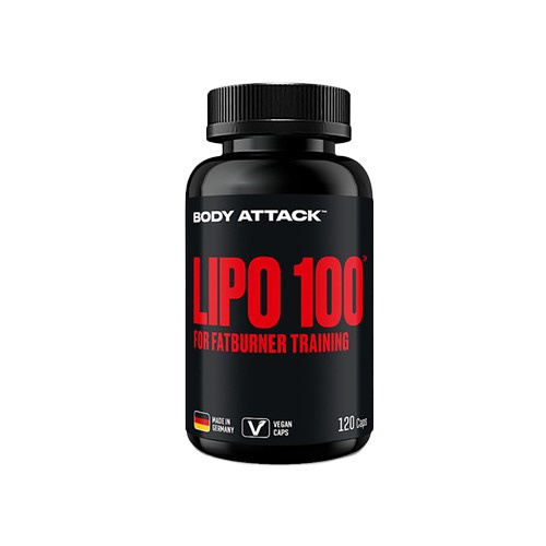 BODY ATTACK Lipo 100 - 120vcaps - WYPRZEDAŻ - 31-01