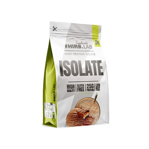 HIRO.LAB Whey Protein Isolate - 700g - Peanut Butter Caramel Bar - WYPRZEDAŻ - 31-08