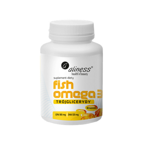 ALINESS - Omega 3 Trójglicerydy 180/120mg - 60caps.