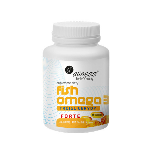 ALINESS - Fish Omega 3 Forte EPA 500mg DHA 250mg - 60caps.