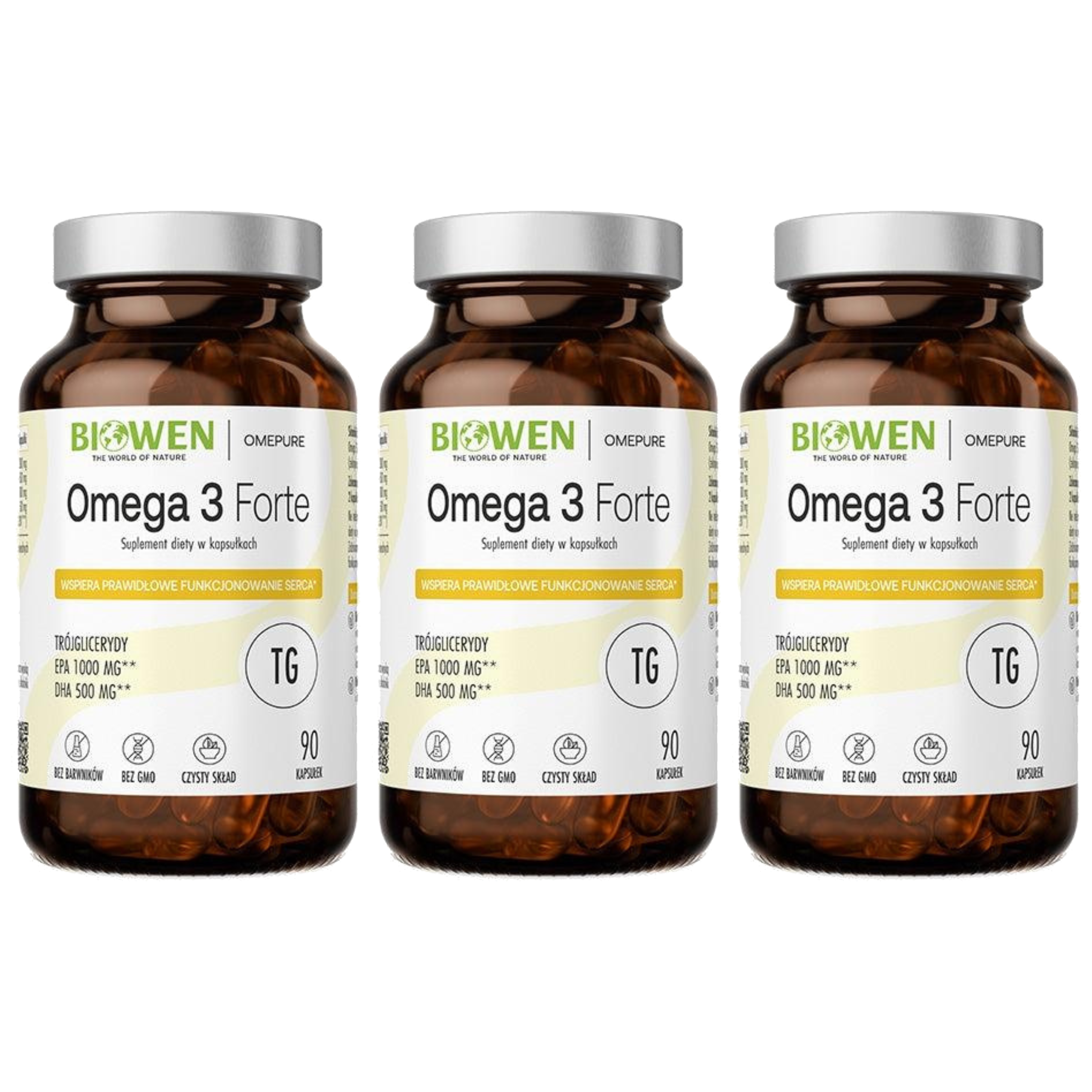 BIOWEN - Omega 3 Forte - 3x 90caps.