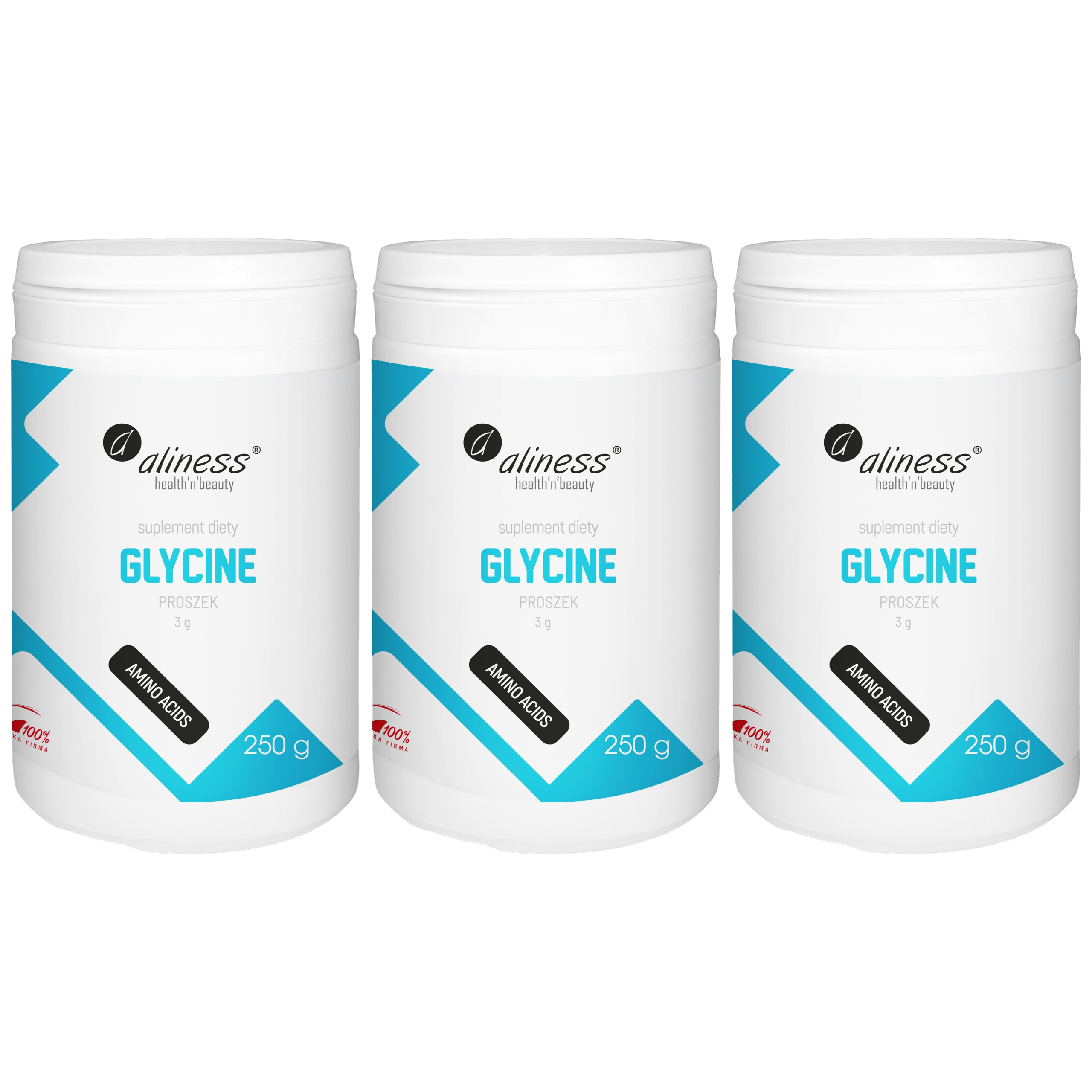 ALINESS - Glycine - 250g x3