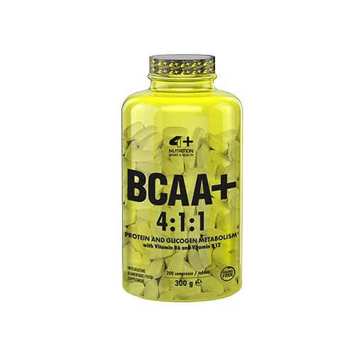 4+ NUTRITION BCAA+ 4:1:1 - 200tabs.