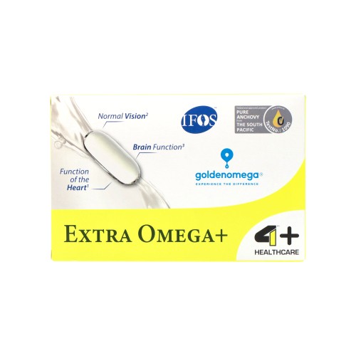 4+ NUTRITION Extra Omega+ - 60softgels