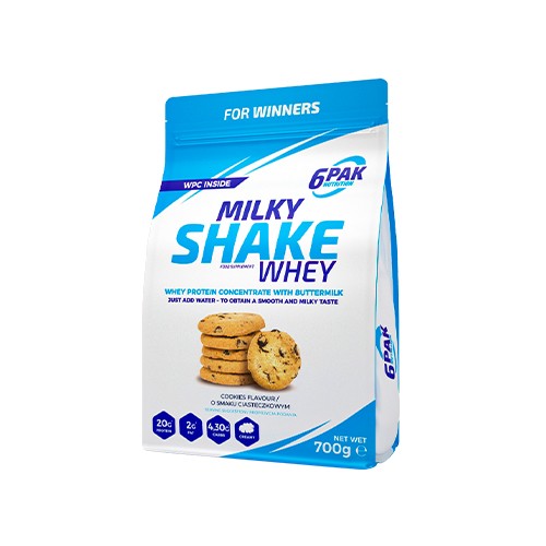 6PAK Milky Shake Whey - 700g