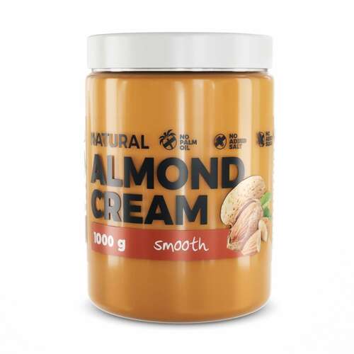 7 NUTRITION - Almond Butter - 1000g - Smooth - Masło Migdałowe