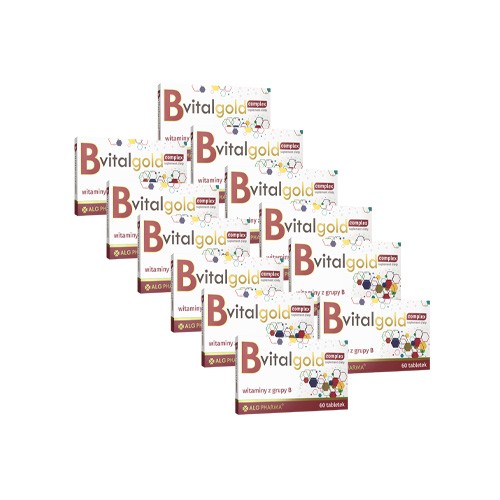 ALG PHARMA B VitalGold Complex - 12x 60tabs.