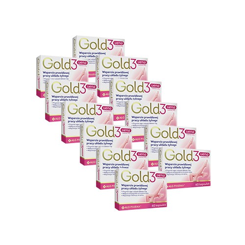 ALG PHARMA Gold3vena - 12x 60tabs