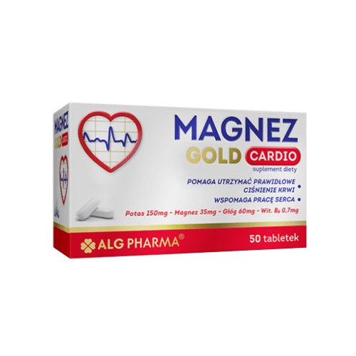 ALG PHARMA Magnez Gold Cardio - 50tabs