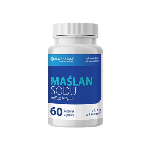 ALG PHARMA - Maślan Sodu - 60caps.