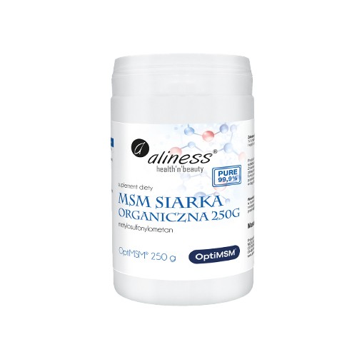 ALINESS MSM Siarka Organiczna - 250g