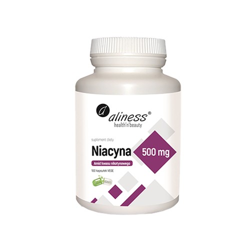 ALINESS Niacyna 500mg - 100vcaps