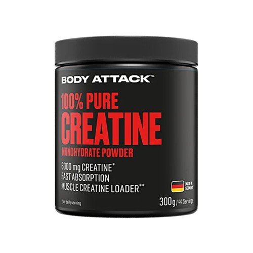 BODY ATTACK 100% Pure Creatine - 300g - Natural