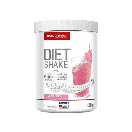 BODY ATTACK - Diet Shake - 430g WYPRZEDAŻ