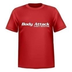 BODY ATTACK T-Shirt - Body Attack Logo - Red