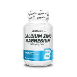 BioTech USA Calcium Zinc Magnesium - 100tabs