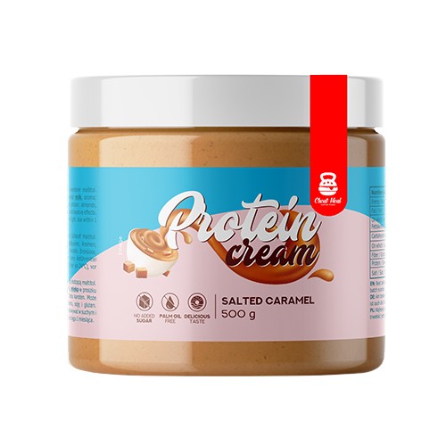 Cheat Meal Nutrition Caramel Salted Smooth Protein Cream Proteinowy krem (krem do smarowania) 500g