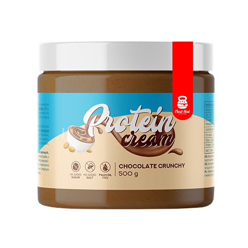 Cheat Meal Nutrition Chocolate Crunchy Protein Cream Proteinowy krem (krem do smarowania) 500g