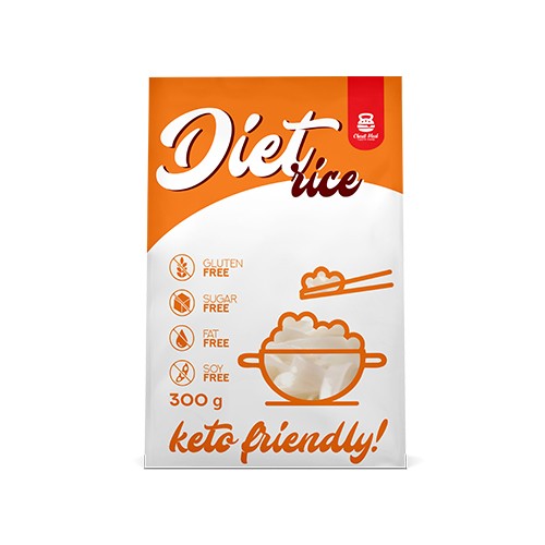 Cheat Meal Nutrition Diet Rice - 400g (300g netto)  - Makaron Konjac