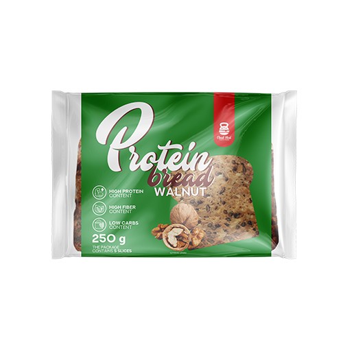 Cheat Meal Nutrition Walnut Protein Bread - Chleb białkowy - 250g