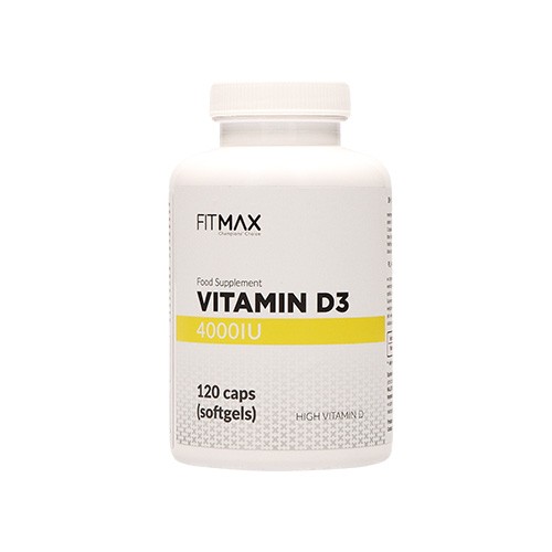 FITMAX - Vitamin D3 4000IU - 120softgels