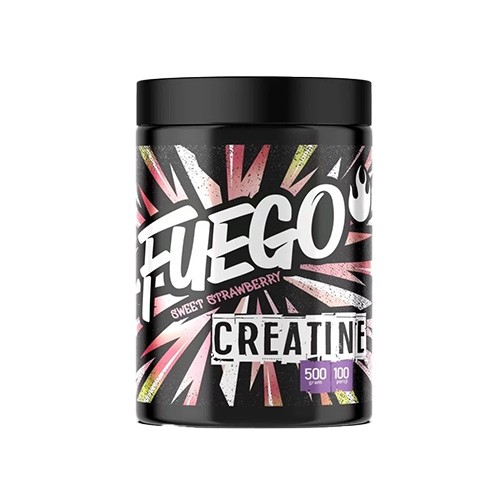 FUEGO - Creatine - 500g - Sweet Strawberry