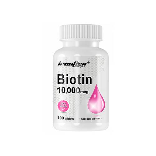 IRONFLEX Biotin - 100 tabs WYPRZEDAŻ