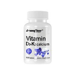 IRONFLEX Vitamin D3+K2 Calcium - 100tabs