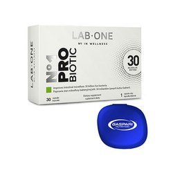 LAB ONE ProBiotic - 30caps. + Pillbox (pudełko na kapsułki)