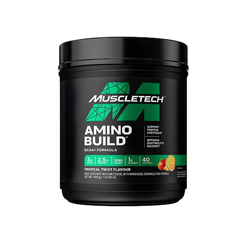 MUSCLE TECH Amino Build - 400g - Tropical Twist